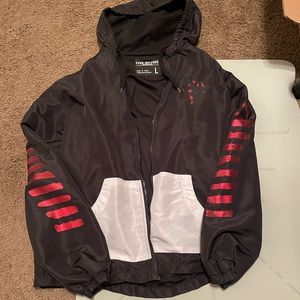 Black windbreaker Five.by.Five